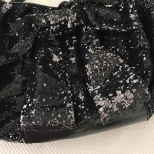Betsy Johnson sequined hand bag